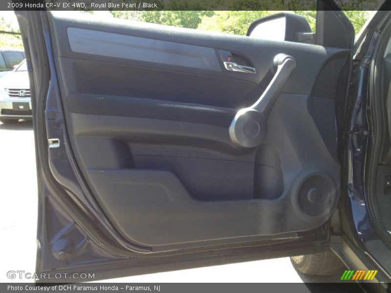 Royal Blue Pearl / Black 2009 Honda CR-V EX 4WD