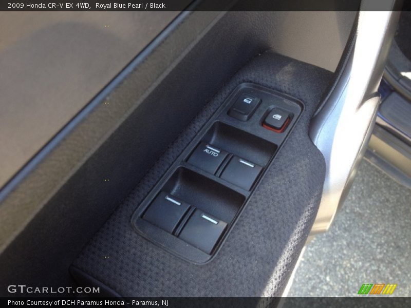 Royal Blue Pearl / Black 2009 Honda CR-V EX 4WD