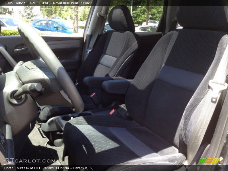 Royal Blue Pearl / Black 2009 Honda CR-V EX 4WD
