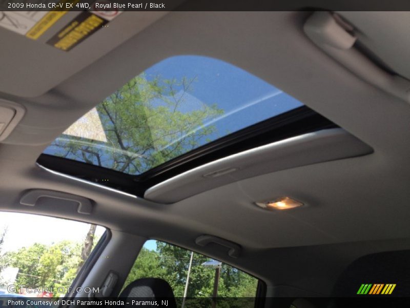 Royal Blue Pearl / Black 2009 Honda CR-V EX 4WD