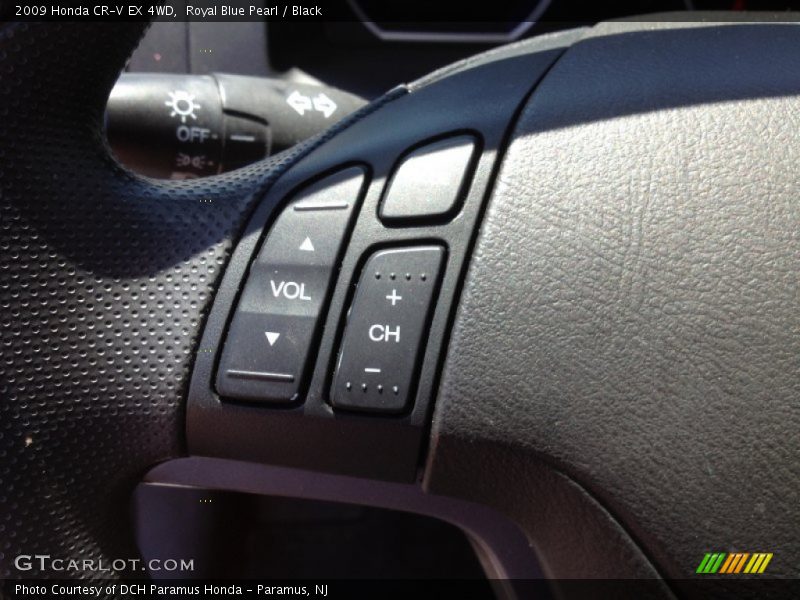 Royal Blue Pearl / Black 2009 Honda CR-V EX 4WD
