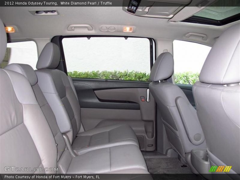 White Diamond Pearl / Truffle 2012 Honda Odyssey Touring