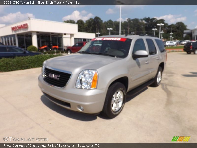 Silver Birch Metallic / Light Tan 2008 GMC Yukon SLT