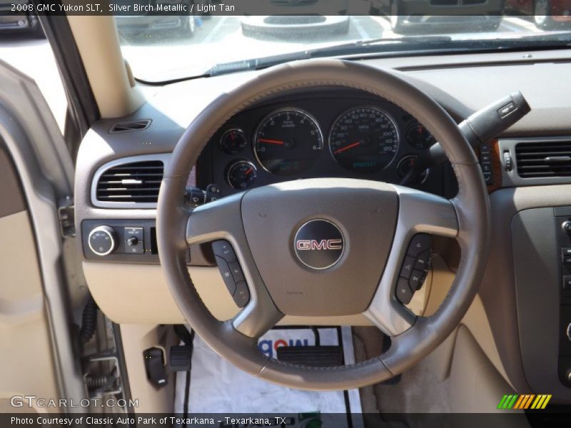 Silver Birch Metallic / Light Tan 2008 GMC Yukon SLT
