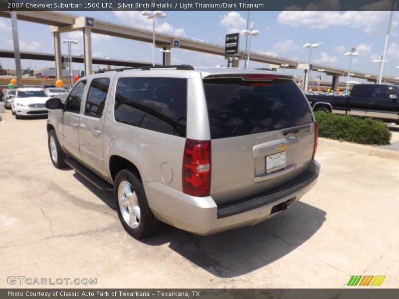 Silver Birch Metallic / Light Titanium/Dark Titanium 2007 Chevrolet Suburban 1500 LTZ