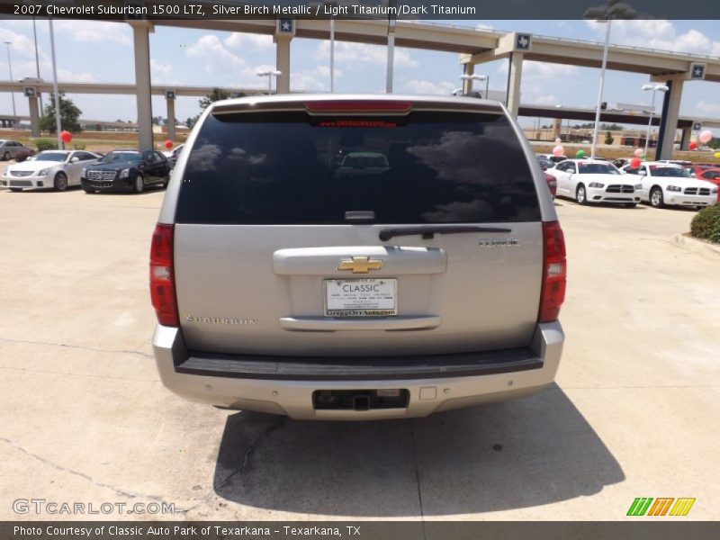 Silver Birch Metallic / Light Titanium/Dark Titanium 2007 Chevrolet Suburban 1500 LTZ