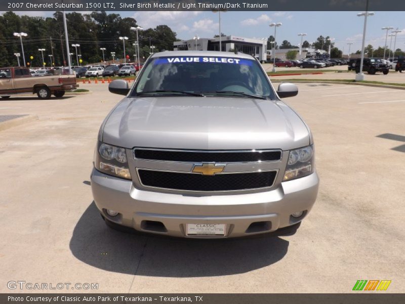 Silver Birch Metallic / Light Titanium/Dark Titanium 2007 Chevrolet Suburban 1500 LTZ