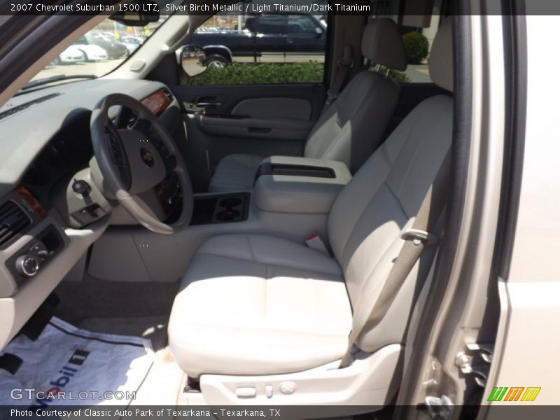 Silver Birch Metallic / Light Titanium/Dark Titanium 2007 Chevrolet Suburban 1500 LTZ