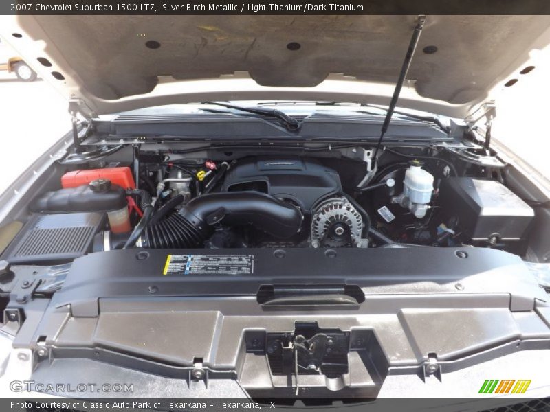 Silver Birch Metallic / Light Titanium/Dark Titanium 2007 Chevrolet Suburban 1500 LTZ