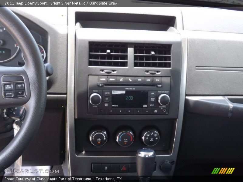 Bright Silver Metallic / Dark Slate Gray 2011 Jeep Liberty Sport