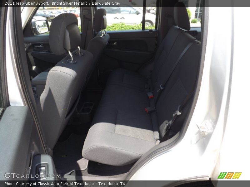 Bright Silver Metallic / Dark Slate Gray 2011 Jeep Liberty Sport