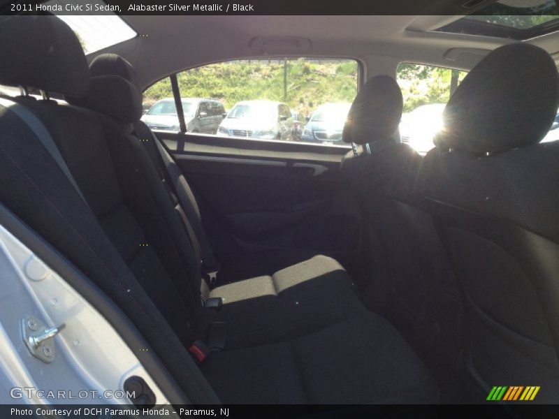 Alabaster Silver Metallic / Black 2011 Honda Civic Si Sedan