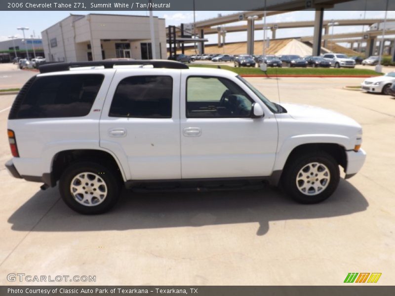 Summit White / Tan/Neutral 2006 Chevrolet Tahoe Z71