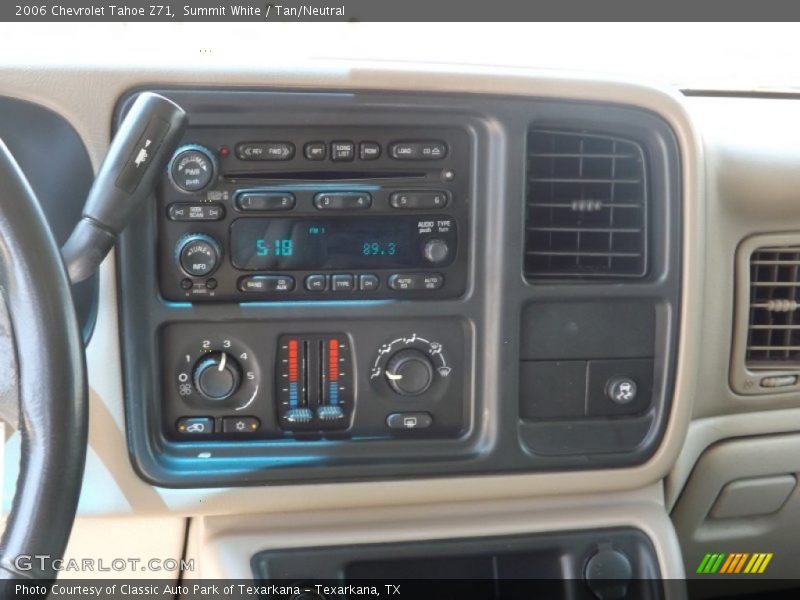 Summit White / Tan/Neutral 2006 Chevrolet Tahoe Z71