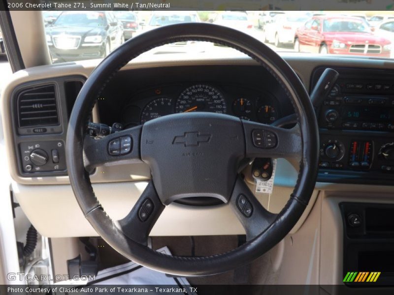 Summit White / Tan/Neutral 2006 Chevrolet Tahoe Z71