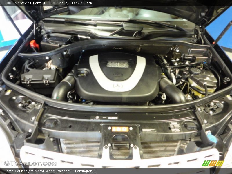 Black / Black 2009 Mercedes-Benz ML 350 4Matic