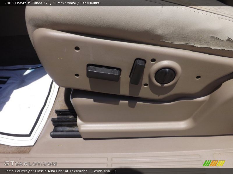Summit White / Tan/Neutral 2006 Chevrolet Tahoe Z71