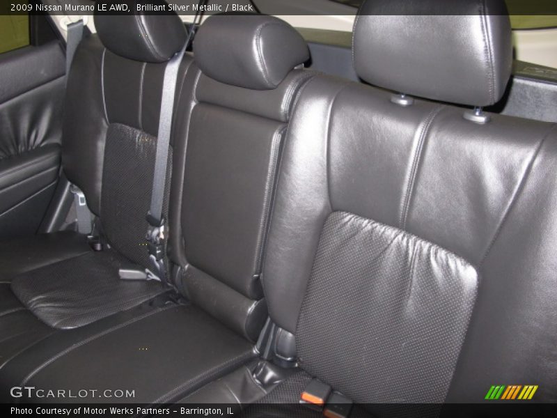 Brilliant Silver Metallic / Black 2009 Nissan Murano LE AWD