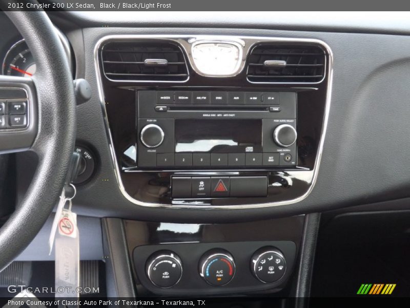 Controls of 2012 200 LX Sedan