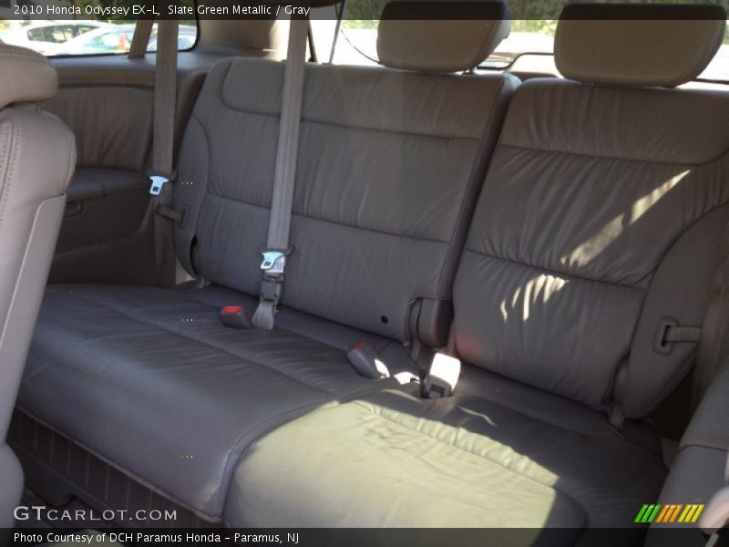Slate Green Metallic / Gray 2010 Honda Odyssey EX-L
