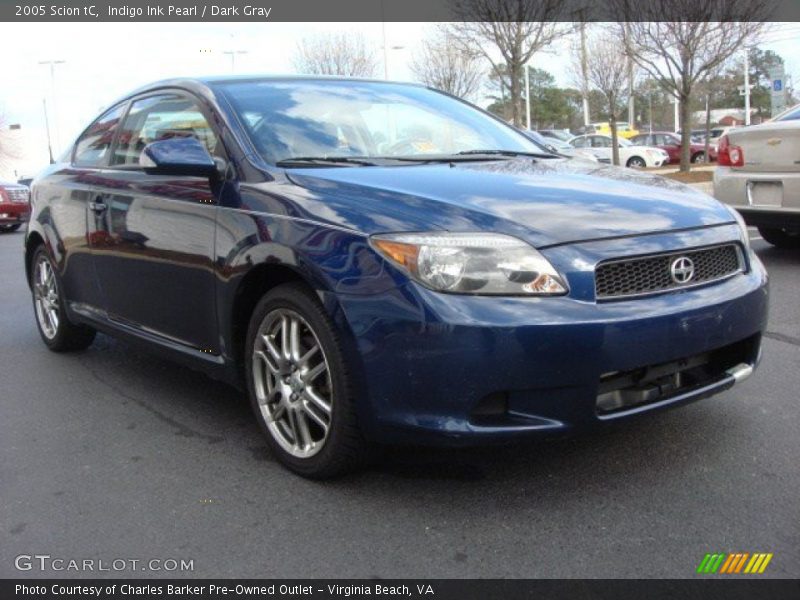 Indigo Ink Pearl / Dark Gray 2005 Scion tC