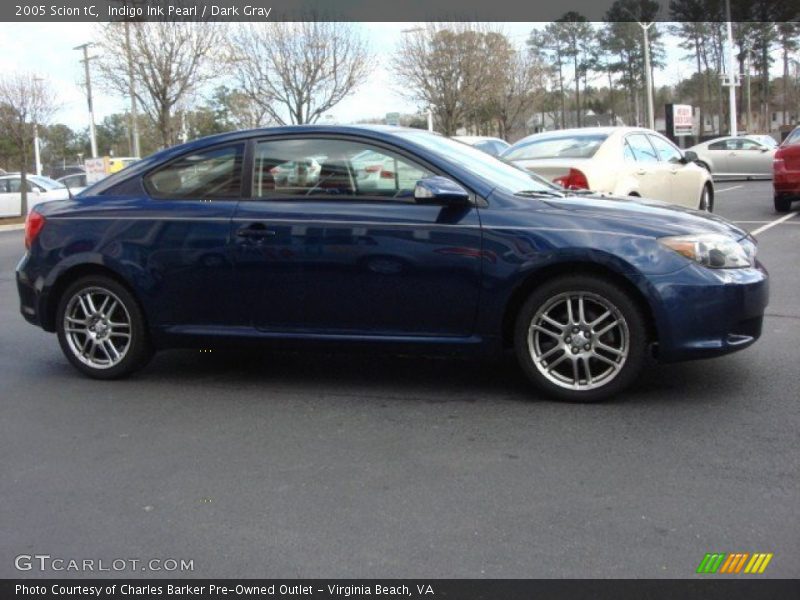 Indigo Ink Pearl / Dark Gray 2005 Scion tC