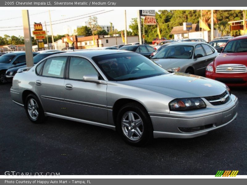 Silverstone Metallic / Medium Gray 2005 Chevrolet Impala LS