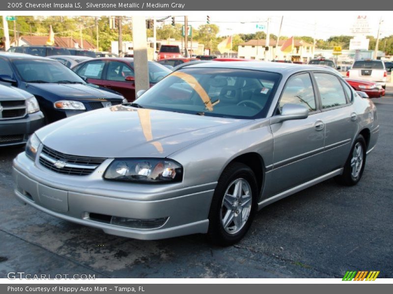 Silverstone Metallic / Medium Gray 2005 Chevrolet Impala LS