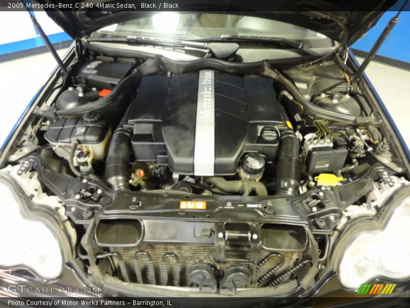 Black / Black 2005 Mercedes-Benz C 240 4Matic Sedan