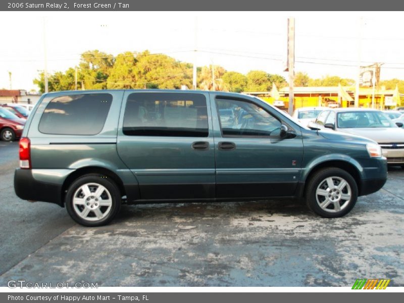 Forest Green / Tan 2006 Saturn Relay 2