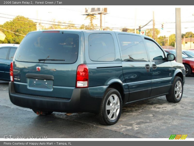 Forest Green / Tan 2006 Saturn Relay 2
