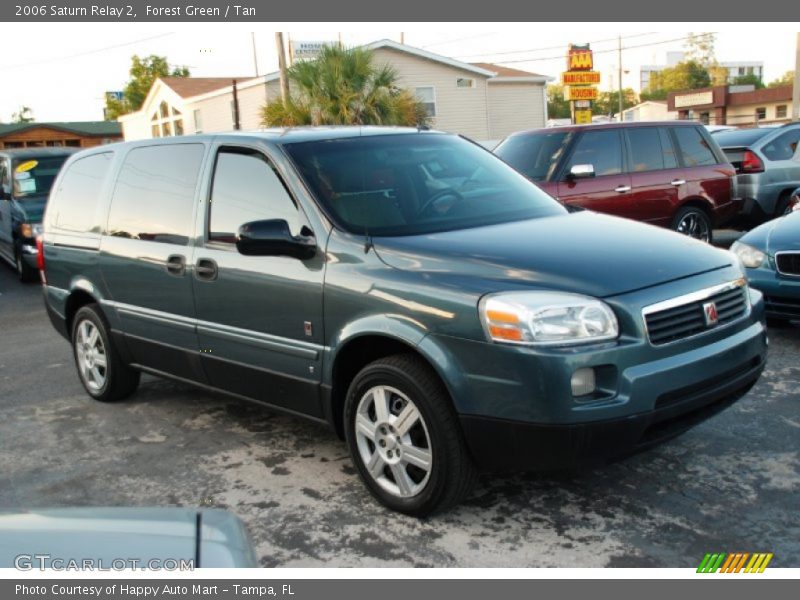 Forest Green / Tan 2006 Saturn Relay 2
