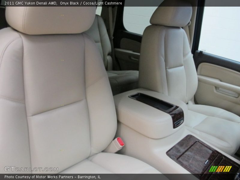 Onyx Black / Cocoa/Light Cashmere 2011 GMC Yukon Denali AWD