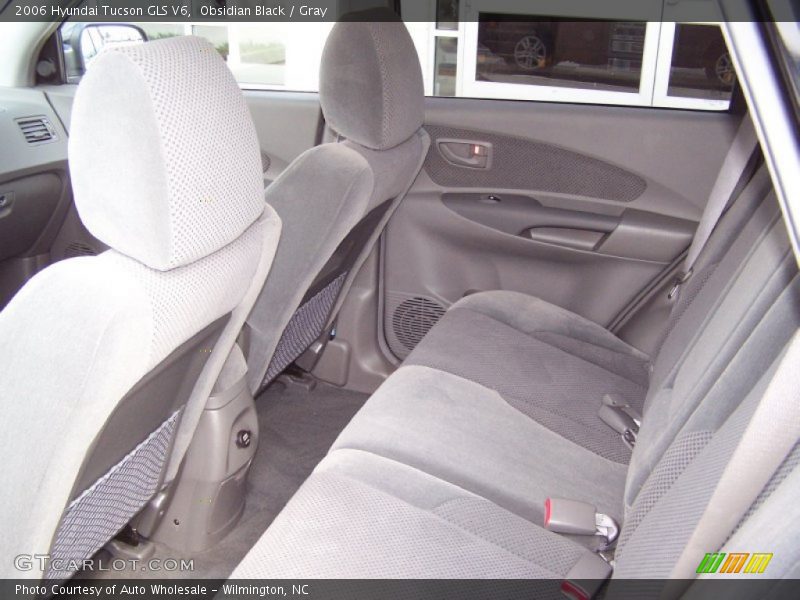 Obsidian Black / Gray 2006 Hyundai Tucson GLS V6