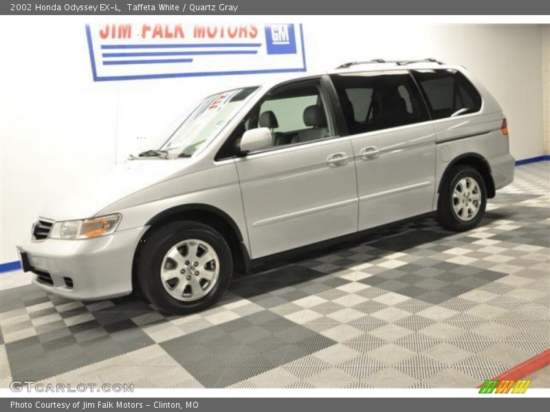 Taffeta White / Quartz Gray 2002 Honda Odyssey EX-L