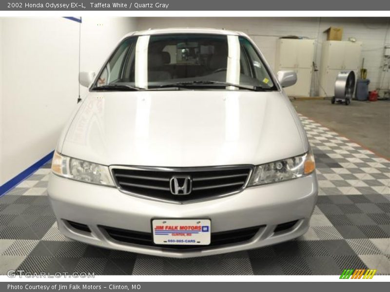 Taffeta White / Quartz Gray 2002 Honda Odyssey EX-L