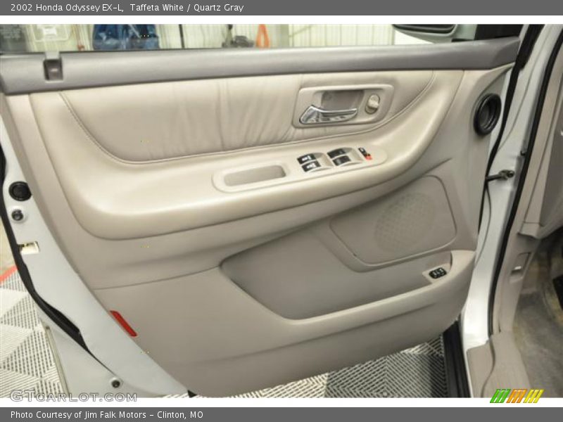 Taffeta White / Quartz Gray 2002 Honda Odyssey EX-L