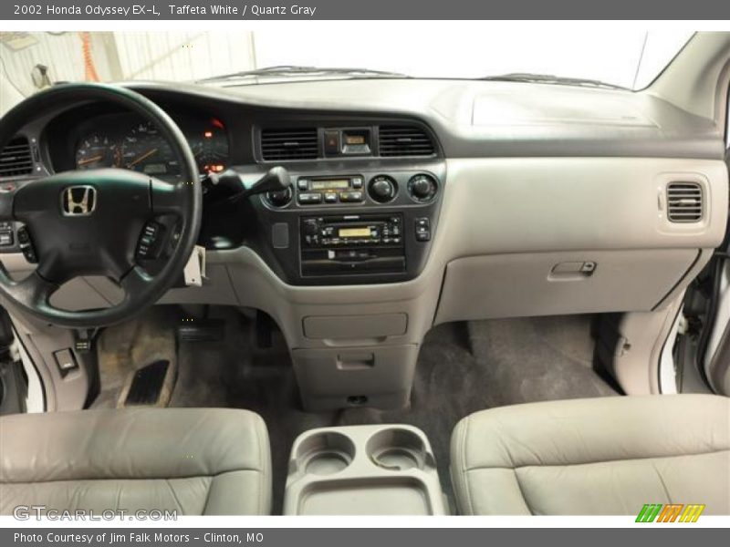Taffeta White / Quartz Gray 2002 Honda Odyssey EX-L