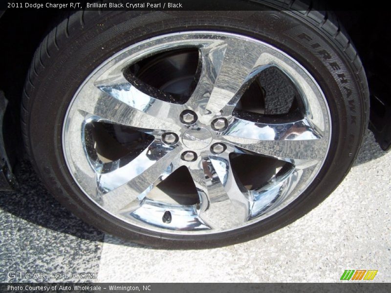 Brilliant Black Crystal Pearl / Black 2011 Dodge Charger R/T