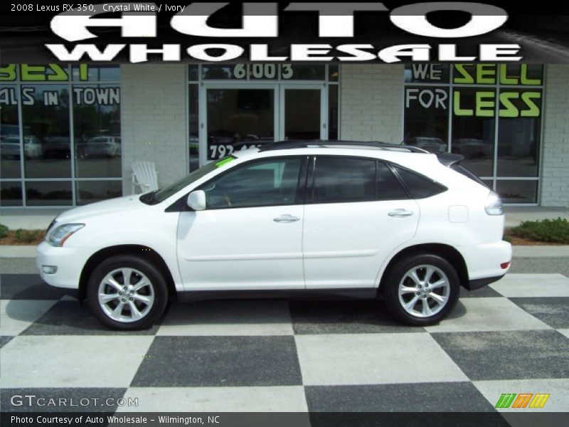 Crystal White / Ivory 2008 Lexus RX 350
