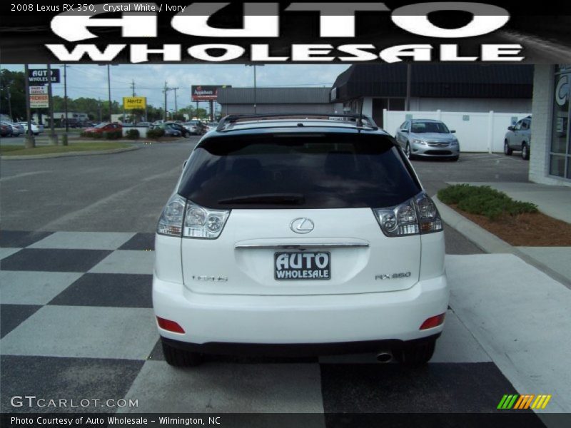 Crystal White / Ivory 2008 Lexus RX 350