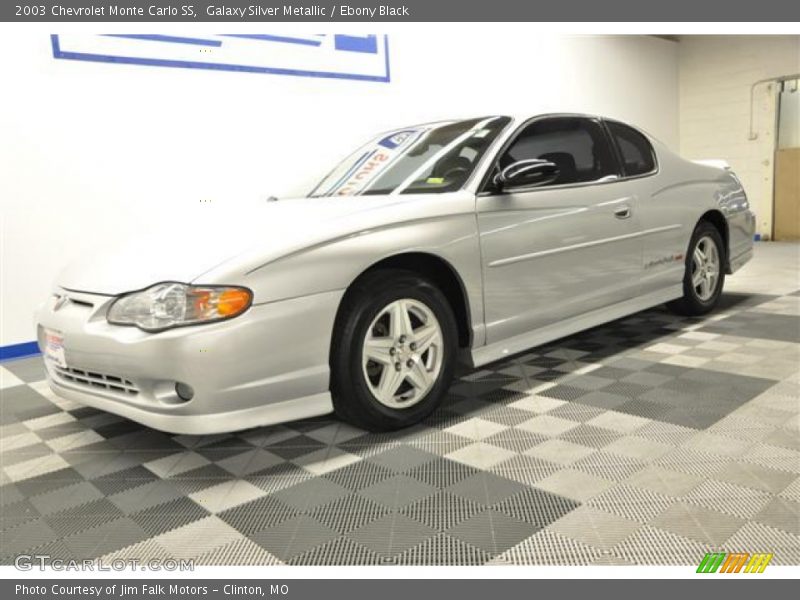 Galaxy Silver Metallic / Ebony Black 2003 Chevrolet Monte Carlo SS