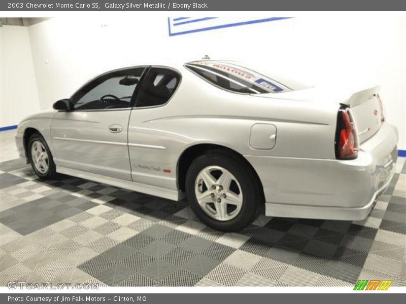 Galaxy Silver Metallic / Ebony Black 2003 Chevrolet Monte Carlo SS