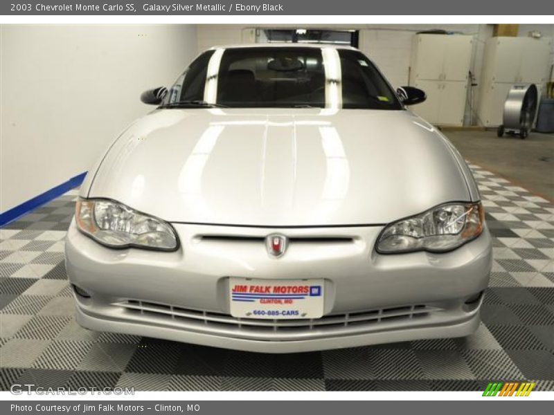 Galaxy Silver Metallic / Ebony Black 2003 Chevrolet Monte Carlo SS