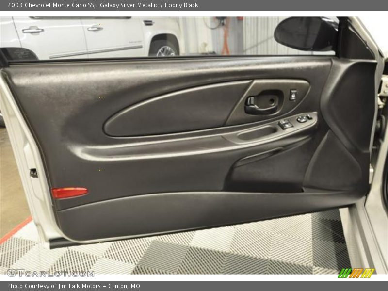Galaxy Silver Metallic / Ebony Black 2003 Chevrolet Monte Carlo SS