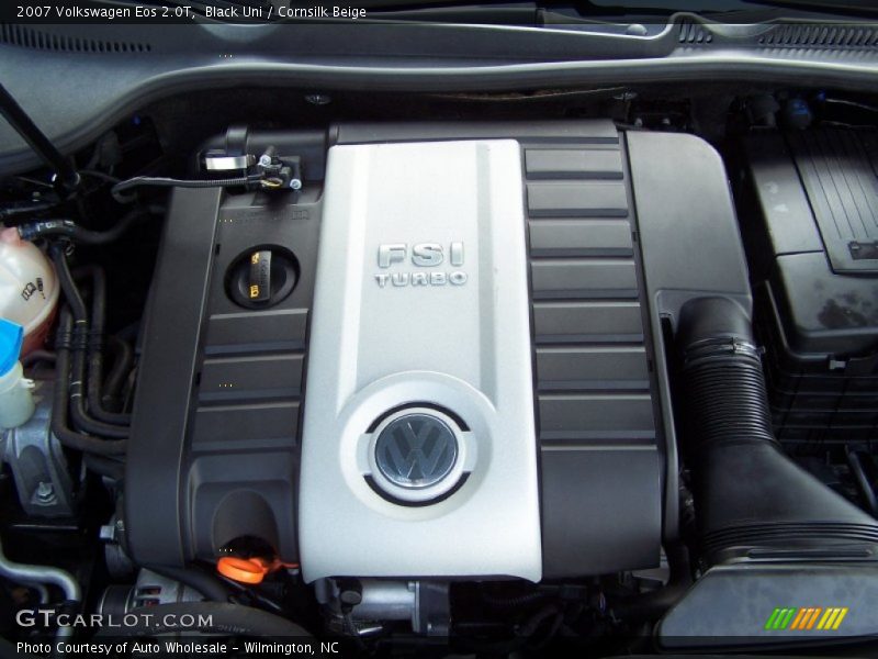 Black Uni / Cornsilk Beige 2007 Volkswagen Eos 2.0T