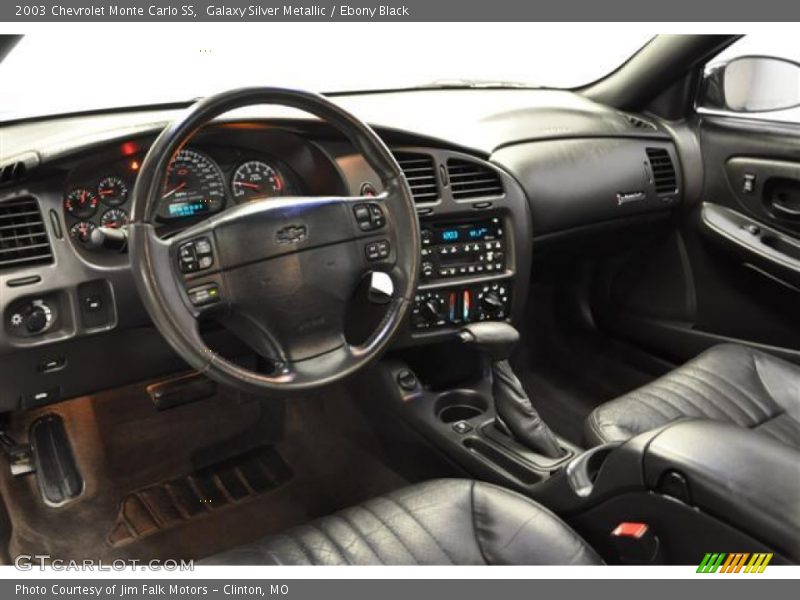 Galaxy Silver Metallic / Ebony Black 2003 Chevrolet Monte Carlo SS