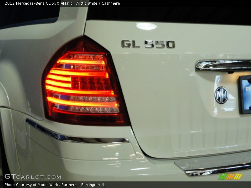 Arctic White / Cashmere 2012 Mercedes-Benz GL 550 4Matic