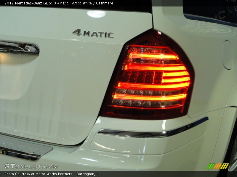 Arctic White / Cashmere 2012 Mercedes-Benz GL 550 4Matic
