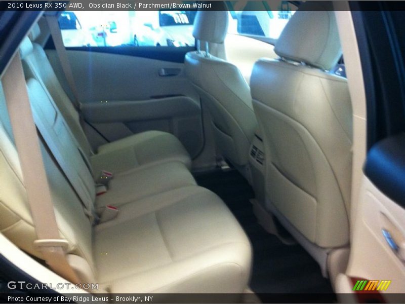 Obsidian Black / Parchment/Brown Walnut 2010 Lexus RX 350 AWD